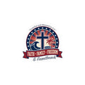 Faith • Family • Freedom Kiss-Cut Stickers | Patriotic Faith-Based, Vintage Americana