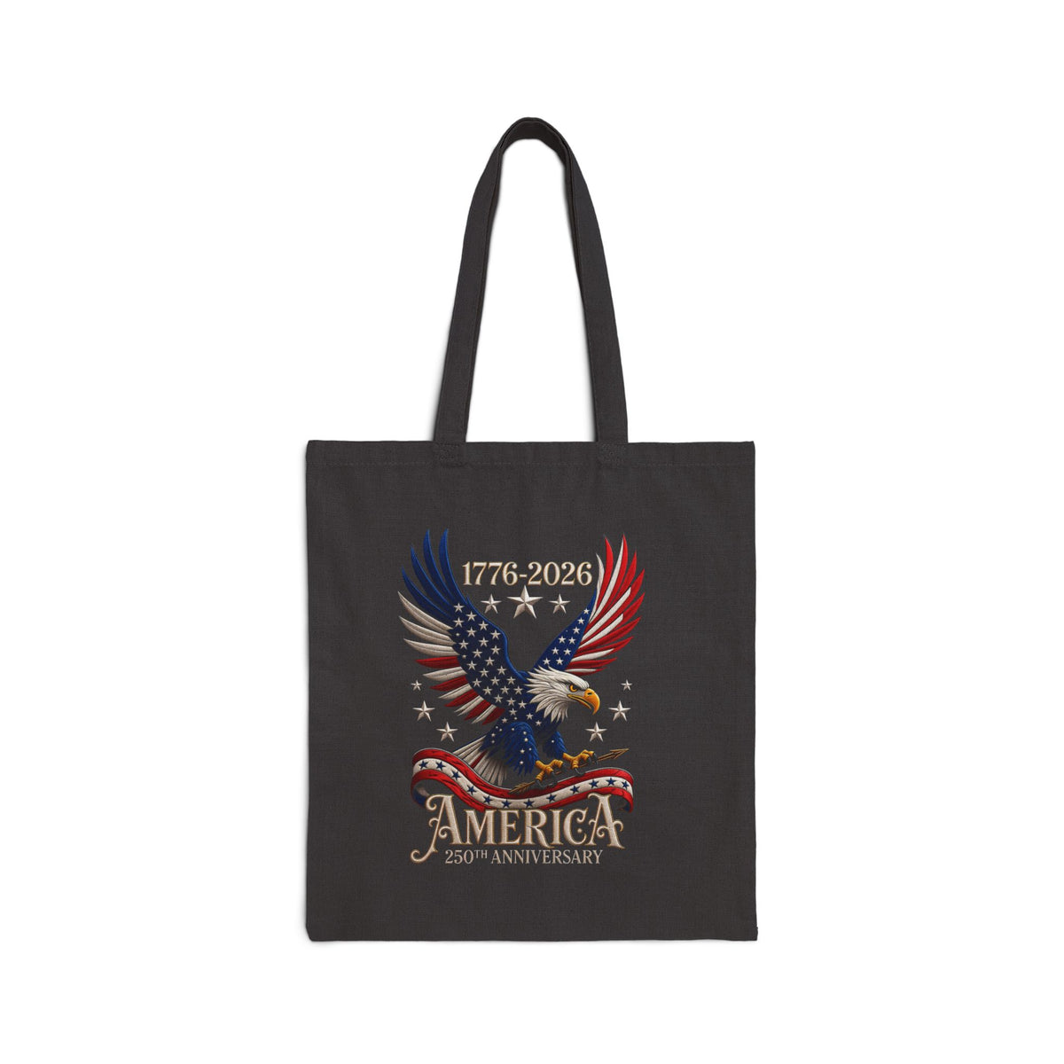 Patriotic Eagle America 250th Anniversary Tote Bag